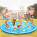 Piscina Inflável Infantil com Jatos de Água – Brinquedo Sprinkler ao Ar Livre 170cm